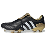 Adidas Predator Pulse FG Juodos Aukso Metalo Vyri&scaron;ki Sportbačiai Core-Black Zero-Metallic GX0219 43⅓ black