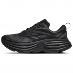 HOKA Bondi 8 Caged Stealth Tech Pack - Trikoloriniai Juodi Unisex Sportbačiai 1155391-BBLC 36⅔