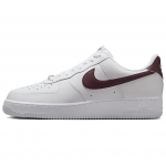 Nike Air Force 1 Low '07 Balti Bordo Crush Sportbačiai FJ4146-112 43 balta