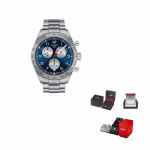 TISSOT 516 Kvarcinis Mechanizmas Vyri&scaron;ki Laikrodžiai Laikrodis 45mm Mėlynas Ciferblatas Nerūdijančio Plieno Dėklas Nerūdijančio Plieno Apyrankė T131.617.11.042.00 Blue Dial