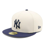 New Era 59FIFTY MLB kepuraitė NY 7 5950 NEYYAN STO NVY Dvi spalvos Akmens/Tamsiai mėlyna 3/4 GORE-TEX