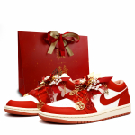 Jordan Air Jordan 1 Įvykdymas kartu Auk&scaron;tį didinantys žemi krep&scaron;inio batai Moteri&scaron;ki Raudoni DC0774-180(Komanda900-) 38.5