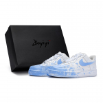 Nike Air Force 1 811 Gamyba, Banglenčių Renginys, Speciali Avalynės Dėžutė Žemi Batai Banglenčių Sportui Vyri&scaron;ki Balti Mėlyni CW2288-111(Team80-S-BOX) 42.5