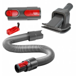 Naminių gyvūnų plaukų &scaron;epetys, su prailginimo žarna ir adapteriu, &scaron;luostės priedas Dyson dulkių siurblių modeliams V15 V12 V11 V10 V8 V7