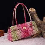 Rankinė ant pečių krep&scaron;ys Vintage Tote Bag Baguette Baguette Bag Aligator Print Krep&scaron;ys moterims One Size