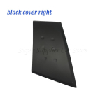 Nauja Citroen C1 2005-2014 Toyota Aygo Peugeot 107 Automobilio vidinė rankenos apdaila Durų sagtis Rankenos dangtelis Durų porankio pagrindas Juoda Pilka Right Black Cover black