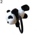 Kawaii Cartoon Panda plaukų segtukas plaukų lankelis, elastingas žiedas, moteri&scaron;kas galvos apdangalas