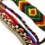 Les Tr&eacute;sors De Lily [L5231] - Bracelet ethnique 'Kilimanjaro' tutti frutti (5 rangs) įvairiaspalvis