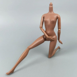 Lėlės kūnas be galvos 1/6 BJD lėlė kilnojama 11 sujungimų nuogas nuogas kūnas 11,5 lėlėms lėlių namelio priedai vaiki&scaron;kas žaislas 1:6 lėlės gelsvai ruda