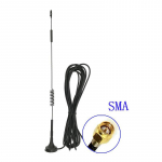 12Dbi 2G 3G 4G Lte magnetinė antena Ts9 Sma Male Gsm i&scaron;orinio mar&scaron;rutizatoriaus antena SMA inner screw needle