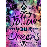 5D &bdquo;pasidaryk pats&ldquo; svajonių gaudyklė deimantinė tapyba raidė Spalvingas dygsnis kryželiu pilnas apvalus kvadratinis deimantinis siuvinėjimas Kalnų kri&scaron;tolas namų dekoras Full Round 20X30CM raudona