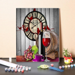 Skaičių tapyba Skaitmeninė aliejinė tapyba Namų puo&scaron;yba Drobė Skaičiai Aliejinė tapyba &bdquo;Pasidaryk pats&ldquo; Tapyba pagal skaičius 40x50cm no frame