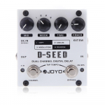 JOYO D-SEED dviejų kanalų skaitmeninio uždelsimo gitaros efekto pedalas su keturiais režimais