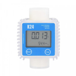 K24 turbininis srauto matuoklis vandens degalų srauto vandens skaitiklis Elektroninis turbinos srauto matuoklis karbamido žibalui benzininiam vandeniui verticality