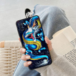 Madingas Kinijos Tiger Dragon telefono dėklas, skirtas Samsung Galaxy A50 A20e A70 A54 A34 A40 A10s A10 A02 A01 A02s A03 Core A04 dangtelis Samsung A10