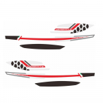 Ducati DESERT X DesertX 2022-2023 Bakas Pad Motociklų Aksesuarai Lipdukai Apsauginiai Lipdukai Apsauga Desert X Kuro Bako Pad raudona