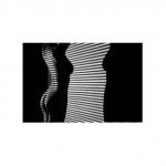 Abstract Nude Moterų drobės tapyba Juodai balta &Scaron;iuolaikiniai plakatai ir spaudiniai Cuadros sienų meno paveikslėliai gyvenamojo kambario namų dekoravimui 21cm&times;30cm NoFrame
