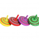 EDC 4 vnt mediniai klasikiniai spalvingi suktukai, lavinantis vaikų stresą mažinantis žaislas 4pcs