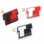 Automobilio lipdukas T sportiniai lipdukai emblema ženklelio galinės bagažinės lipdukai, skirti To+yo+ta RAV4 Corolla Prado Tundra Highlander Hiace Venza Camry A