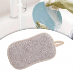 6 vnt. Valymo kempinės virtuvei, bekvapės, plaunamos mikropluo&scaron;to indų &scaron;luostės raudona