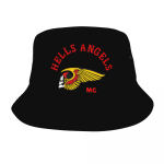 Moterų unisex Bob Hat motociklų klubo Hell Angel Beach Hatwear lengvi lauko žvejybos kepurė Ispoti gimtadienio dovanos One Size