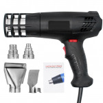 Kar&scaron;to oro aparato 1600-2000 W kar&scaron;to oro &scaron;ildymo ma&scaron;inos komplektas su dvigubu temperatūros nustatymu (122 ℉ ~ 1012 ℉) US Plug juoda