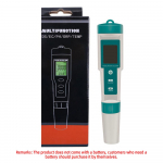 7 viename bandymo ra&scaron;iklis PH/ORP/EC/TEMP/SALT/SG/TDS LCD foninis ap&scaron;vietimas, atsparus vandeniui IP67 vandens kokybės testeris daugiafunkcinis analizės instrumentas