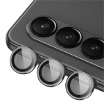 Aliuminio nugaros kameros žiedo stiklo apsauga, skirta Samsung Galaxy A14 A24 A54 A34 Eagle Eye Camera Potectors objektyvo apsauginis dėklas For Galaxy A54 juoda