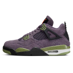 Air Jordan 4 Retro Canyon Purple Moteri&scaron;ki sportbačiai Antracito Alligator Saugos oranžiniai AQ9129-500 36.5 black