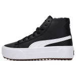 Puma Kaia Mid Fur &ndash; juodi moteri&scaron;ki sportbačiai, balti 385341-01 35.5