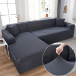 Universalus sofos komplektas visoms sezonoms, Visapusi&scaron;kas L formos užvalkalas, Universalus sofos pagalvėlių komplektas, Pilnas komplektas, Visi&scaron;kas užvalkalas, Medžiaginis sofos užvalkalas 235-300cm