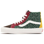Vans Sk8-Hi 38 DX OG Velūriniai Gėlėti Unisex Kedai Daugiaspalviai Gėlėti-Daugialypiai VN0A5KRT448 36