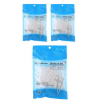 Baltas vienkartinis i&scaron;manaus vokelio tipo dantų siūlas 8,5 x 2,5 cm G7180, 100 vienetų, 3 vienetai