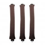 3 vnt. 3 cm ne&scaron;ildomas plaukų suktukas su kabliuku, mink&scaron;ta flanelė, tinginčios moterys naktį miegančios be kar&scaron;čio garbanos plaukų strypų kirpimo įrankis ruda