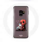 Coque pour Samsung Galaxy S9 plus DeadPool Unicorn Licorne