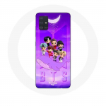 Coque pour Samsung Galaxy A51 BTS TinyTAN Animation Affiche RM Jin Suga J-Hope Jimin Jungkook Et V Zero O&rsquo;Clock