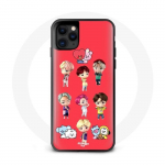 Coque pour Iphone 13 Pro BTS TinyTAN Animation BT21 Affiche juoda