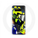 Coque pour Samsung Galaxy s10 edge Valentino Rossi Pilote de vitesse champion du monde Motogp