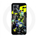 Coque - Maniacase - Realme V23 - Souple - Noir - Valentino Rossi Logo Motogp monster