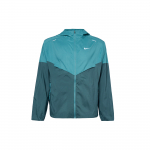 Nike Logotipo Spausdinimo Spalvų Blokų Ilgomis Rankovėmis Su Gobtuvu Apsaugos Nuo Saulės Striukė Vyri&scaron;ka Striukė Žalia CZ9071-379 XXL