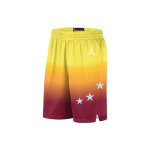 Nike X NBA bendradarbiaujantis Dri-Fit Colorblock grafinis spaudinys, suri&scaron;amas &scaron;ortai Vyri&scaron;ki kelnaitės, raudonos DX6335-600 XL