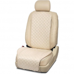 IVICY Suede Car Seat Cover for Cars - Soft & Breathable Front Premium Covers with Non-Slip Protector Universal Fits Most Automotive, Vans, SUVs,