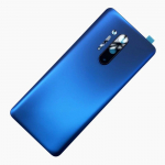 &bdquo;Oneplus 8 Pro Glass&ldquo; galinio baterijos dangtelio galinio stiklo 1+8 Pro a&scaron;tuonių baterijų dangtelio korpusui su fotoaparato objektyvu mėlyna