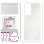 apgo MATTE Protective Skin Sticker for the back compatible with Oppo Reno7 PRO, Wrap Film, Hydrogel Film, Flexible, Soft TPU with positioning layer ea