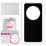 apgo Protective Skin Sticker for the back compatible with Xiaomi 13 Ultra, Wrap Film, Foil, Vinyl - Pattern Matte Black
