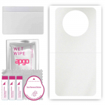 apgo Protective Skin Sticker for the back compatible with Honor X50, Wrap Film, Foil, Vinyl - Pattern Matte Transparent