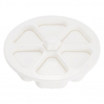 6 tinkleliai japoni&scaron;kas Onigiri gaminimo presas Nelipnus pasidaryk pats plastikinis trikampis ryžių rutuliukas su&scaron;ių gaminimo įrankis formų Bento įrankiai balta