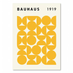 Abstraktūs Bauhaus geometrijos plakatai, modernūs 1919 m. vidurio amžiaus drobės paveikslai, sienų dekoras, paveikslai, spaudiniai svetainės ir namų dekorui 21x30cm No Framed