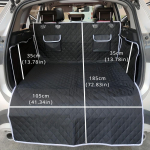1vnt &scaron;unų bagažinės kilimėlis, vandeniui atsparus automobilio bagažinės kilimėlis &scaron;unų sėdynėms, nesubraižantis ir neslidus bagažinės kilimėlis automobiliams, sunkvežimiams