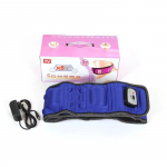 Elektrinis liekninamasis masažo diržas numesti svorio riebalus deginantis pilvo juosmens treniruoklis raumenų juosmens vibracijai kūno rengybos masažuoklis EU Plug mėlyna